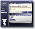 Screenshot of Mil Free Internet Eraser